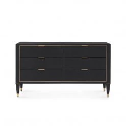 Bungalow 5 - Hunter Extra Large 6-drawer, Black