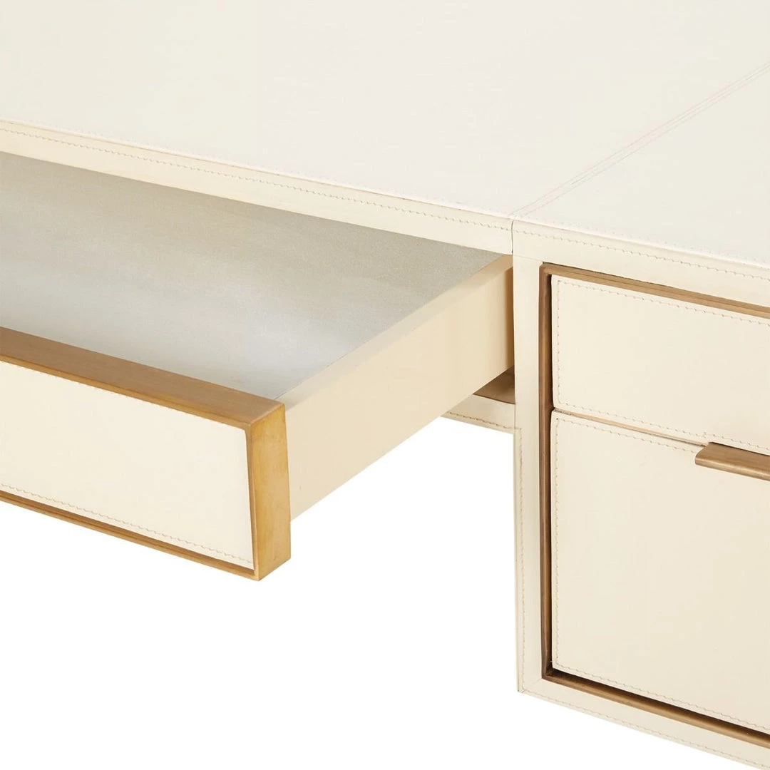 Bungalow 5 - Hunter Desk - Ivory