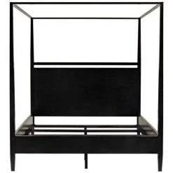 CFC Furniture Washed Oak Modern 4-Poster Bed, East. King