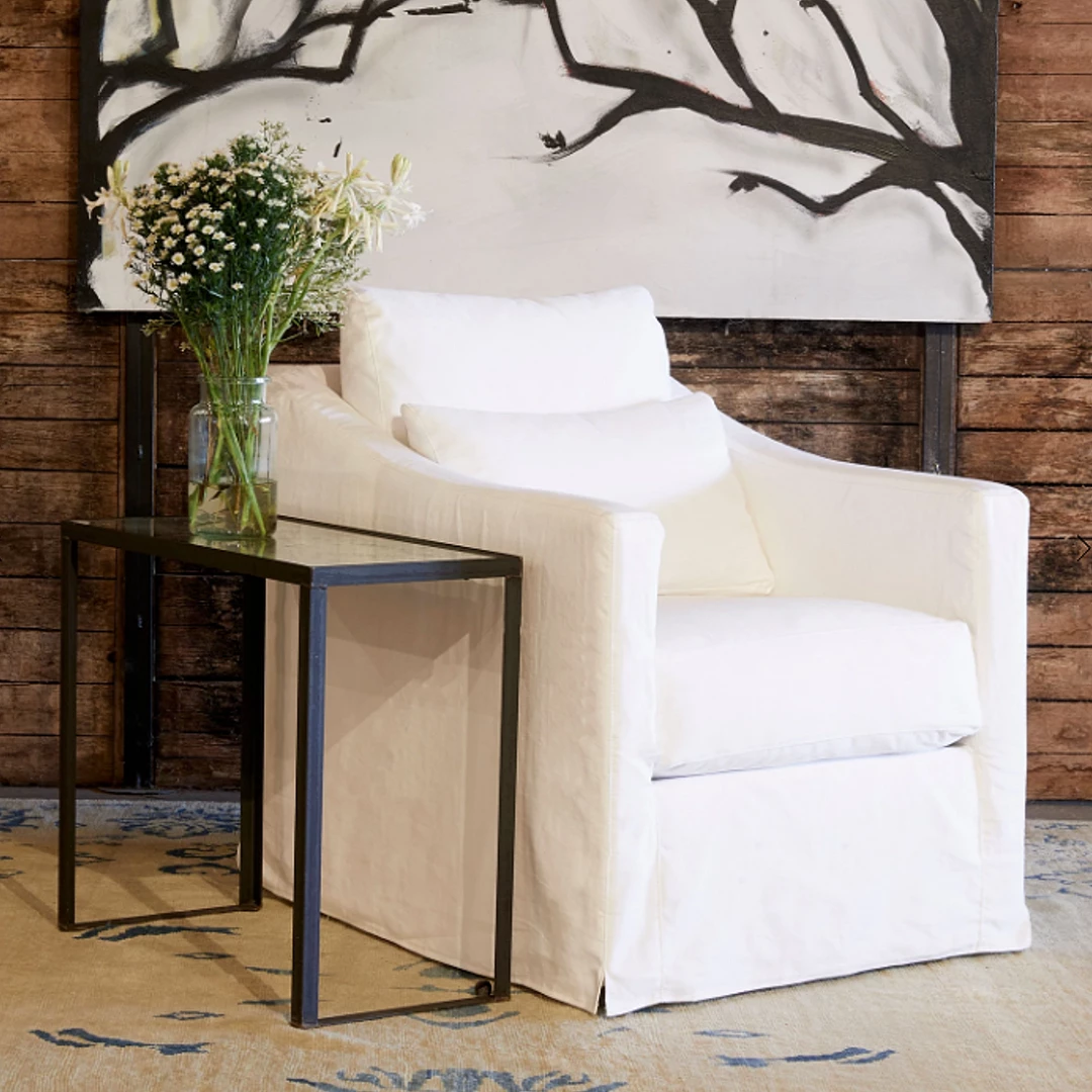 Cisco Brothers In Stock - Cisco Rebecca Chair Essentials Denim White