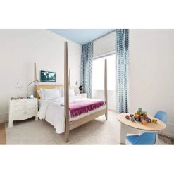 Bungalow 5 - Jacqui 3-Drawer Side Table In White