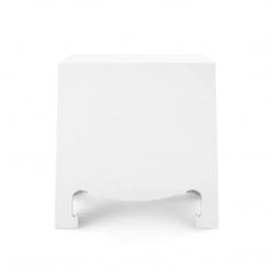 Bungalow 5 - Jacqui 3-Drawer Side Table In White