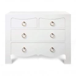 Bungalow 5 - Jacqui Large 4-Drawer In White