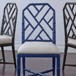 Bungalow 5 - Jardin Side Chair In Navy Blue