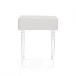 Bungalow 5 - Jolene 1-Drawer Side Table - Gray
