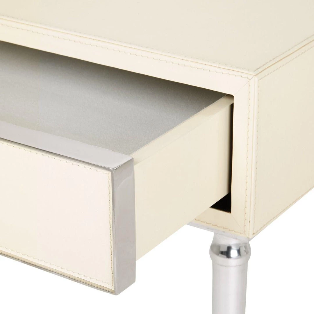 Bungalow 5 - Jolene 1-Drawer Side Table - Ivory