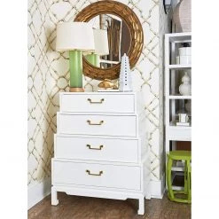 Bungalow 5 - Jasmine Tall 4-Drawer In White