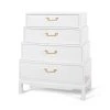 Bungalow 5 - Jasmine Tall 4-Drawer In White