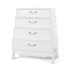 Bungalow 5 - Jasmine Tall 4-Drawer In White