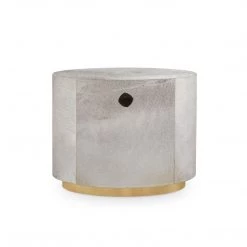 Bungalow 5 - Julius 2-drawer Side Table, Gray