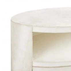 Bungalow 5 - Julius 2-drawer Side Table, White