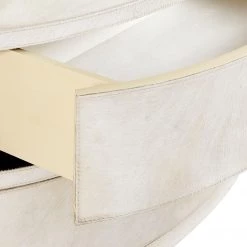 Bungalow 5 - Julius 2-drawer Side Table, White