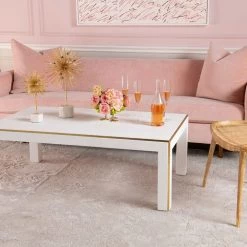 Bungalow 5 - LAUREN COFFEE TABLE, WHITE