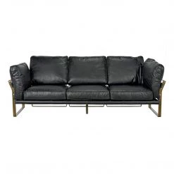 Noir Furniture Sofas Noir Apollo Sofa, Leather