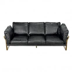 Noir Furniture Sofas Noir Apollo Sofa, Leather