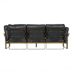 Noir Furniture Sofas Noir Apollo Sofa, Leather