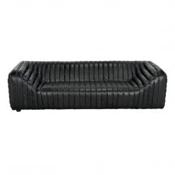Noir Furniture Sofas Noir Hermes Sofa, Leather