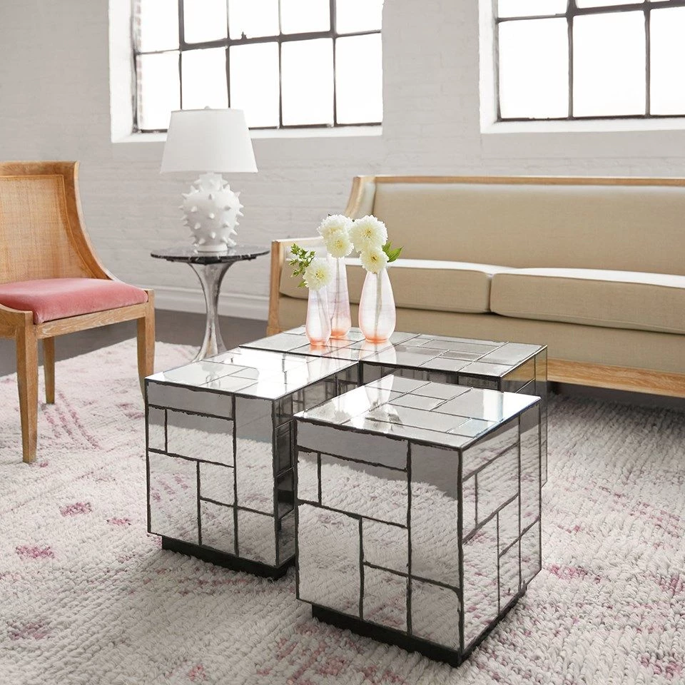 Bungalow 5 - Leger Side Table, Antique Mirror