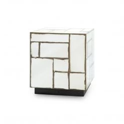 Bungalow 5 - Leger Side Table, Antique Mirror