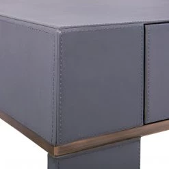 Bungalow 5 - Landon Desk, Dark Gray