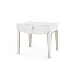 Bungalow 5 - Madeline 1-drawer Side Table, Platinum
