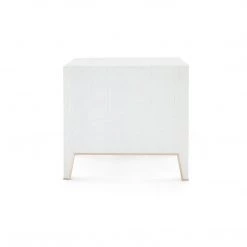 Bungalow 5 - Madeline 3-drawer Side Table, Platinum