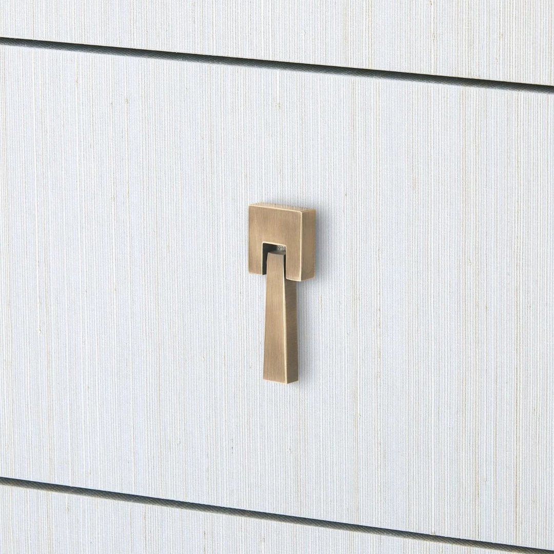 Bungalow 5 - Madeline 3-drawer Side Table, Platinum