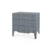Bungalow 5 - Madeline 3-drawer Side Table, Navy Blue