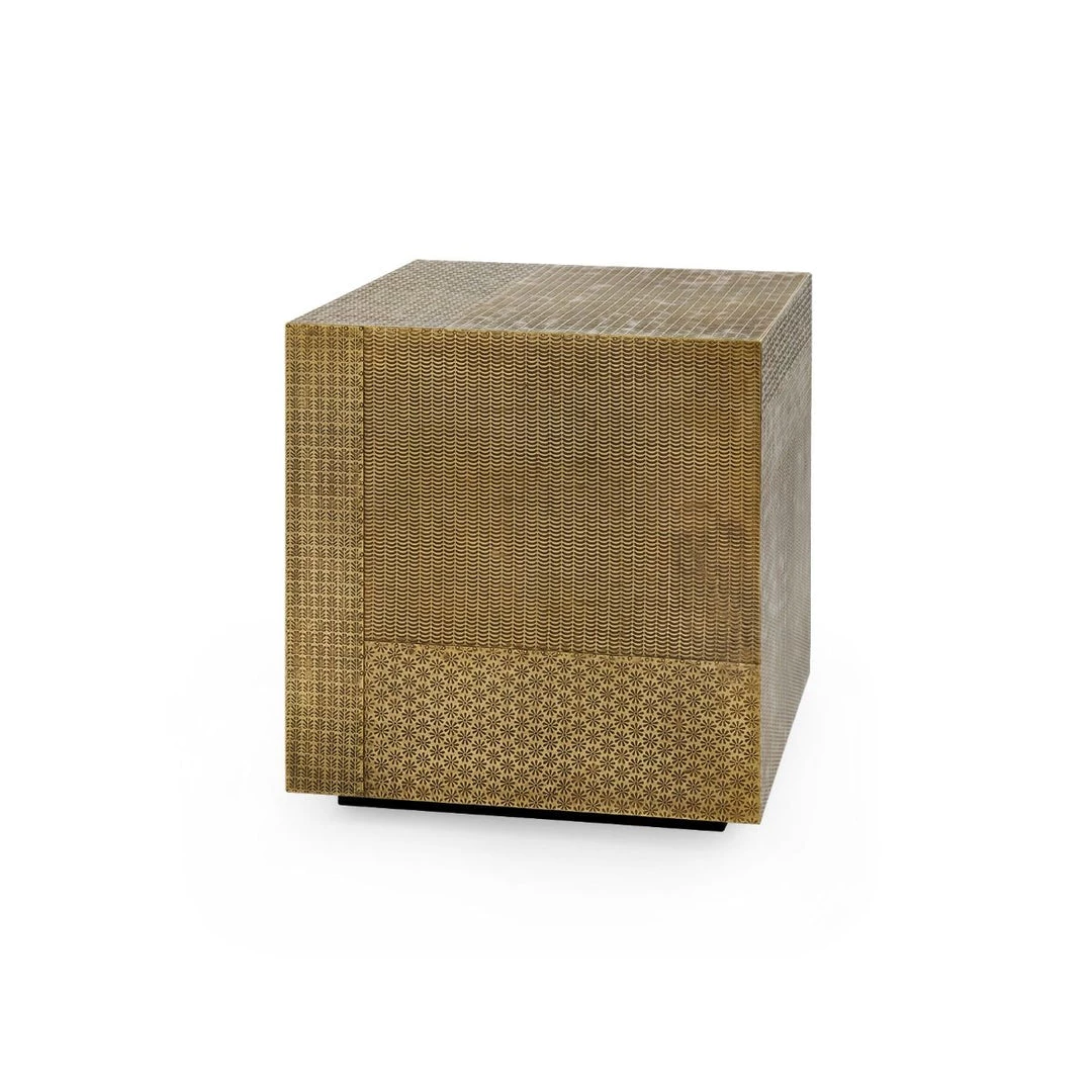 Bungalow 5 - Majorel Side Table, Antique Brass