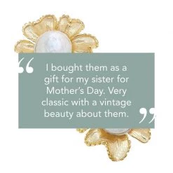 Susan Shaw Jewelry Susan Shaw Marigold Pearl Studs