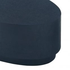 Bungalow 5 - Mila Oval Coffee Table, Navy Blue
