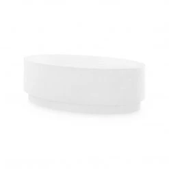 Bungalow 5 - Mila Oval Coffee Table, White