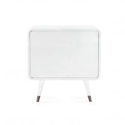 Bungalow 5 - Malmo 2-drawer Side Table, White