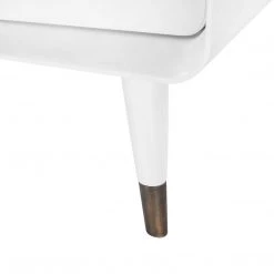 Bungalow 5 - Malmo 2-drawer Side Table, White