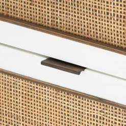 Bungalow 5 - Malmo 2-drawer Side Table, White