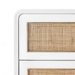 Bungalow 5 - Malmo 2-drawer Side Table, White