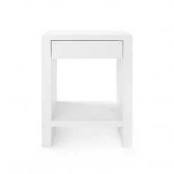 Bungalow 5 - Morgan 1-Drawer Side Table, White
