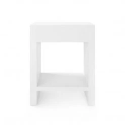 Bungalow 5 - Morgan 1-Drawer Side Table, White