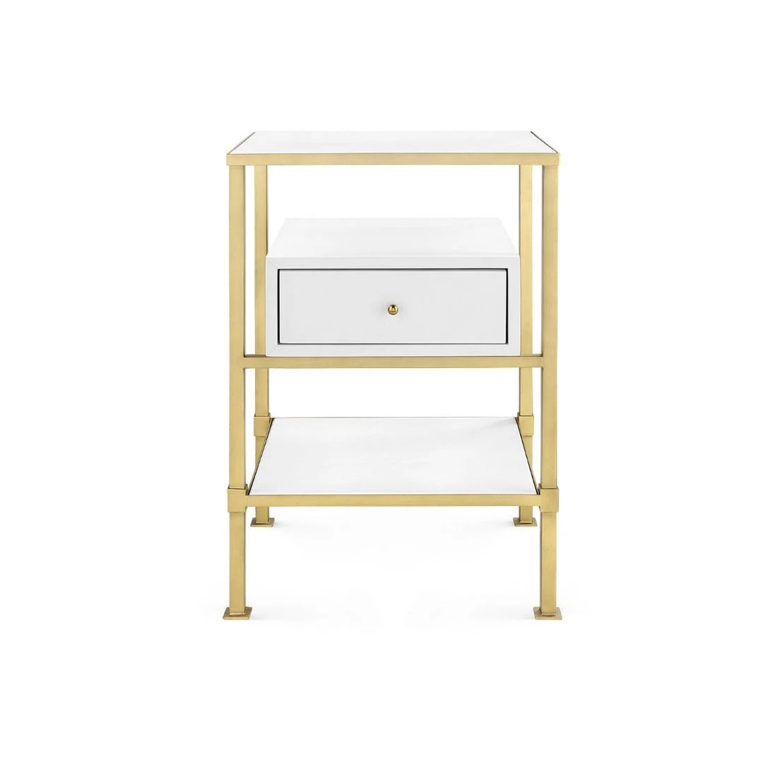 Bungalow 5 - Marcel 1-drawer Side Table, White