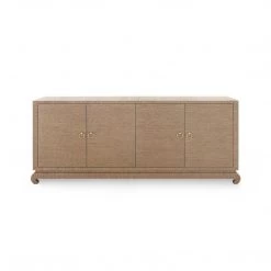 Bungalow 5 - Meredith Extra Large 4-door Cabinet, Brown