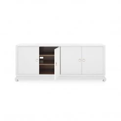 Bungalow 5 - Meredith Extra Large 4-door Cabinet, White