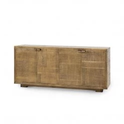 Bungalow 5 - Mark 4-door Cabinet, Antique Brass