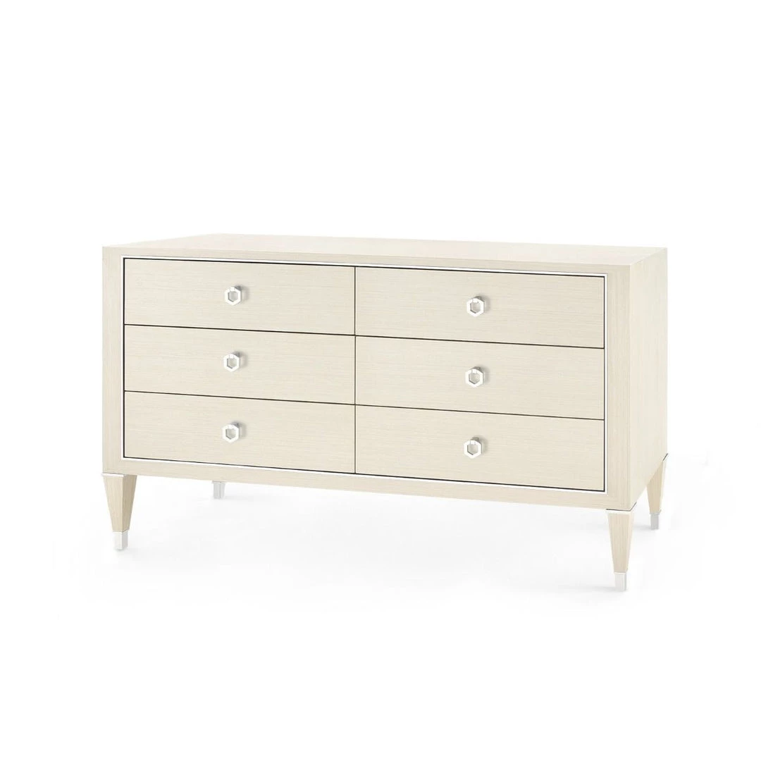 Bungalow 5 - Morris Extra Large 6-drawer, Blanched Oak