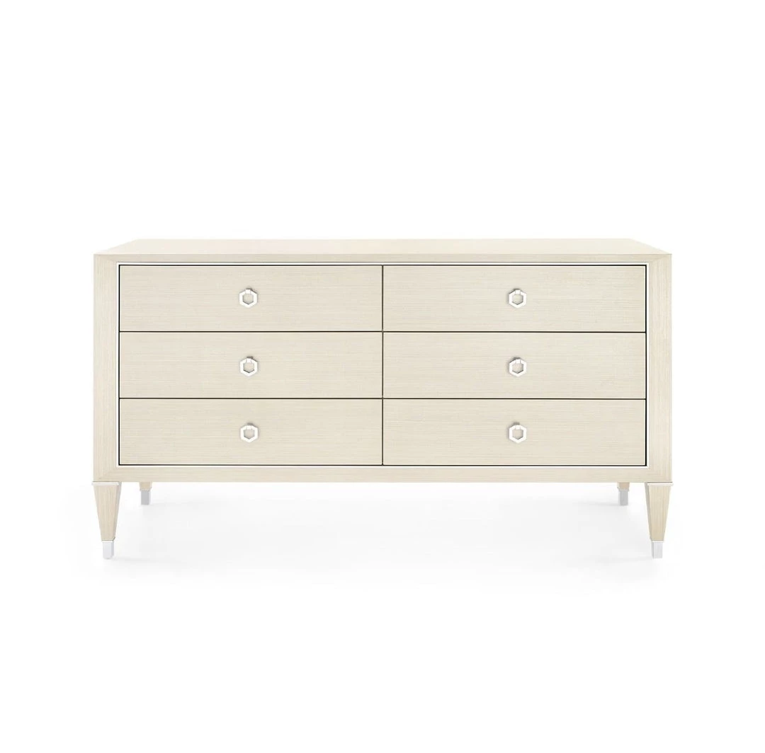 Bungalow 5 - Morris Extra Large 6-drawer, Blanched Oak