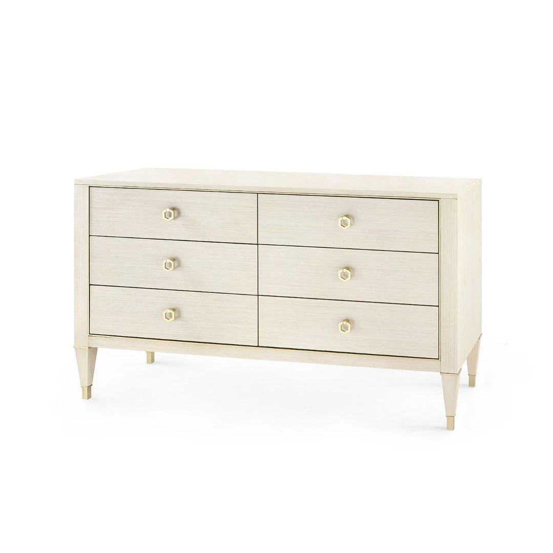 Bungalow 5 - Morris Extra Large 6-drawer, Blanched Oak