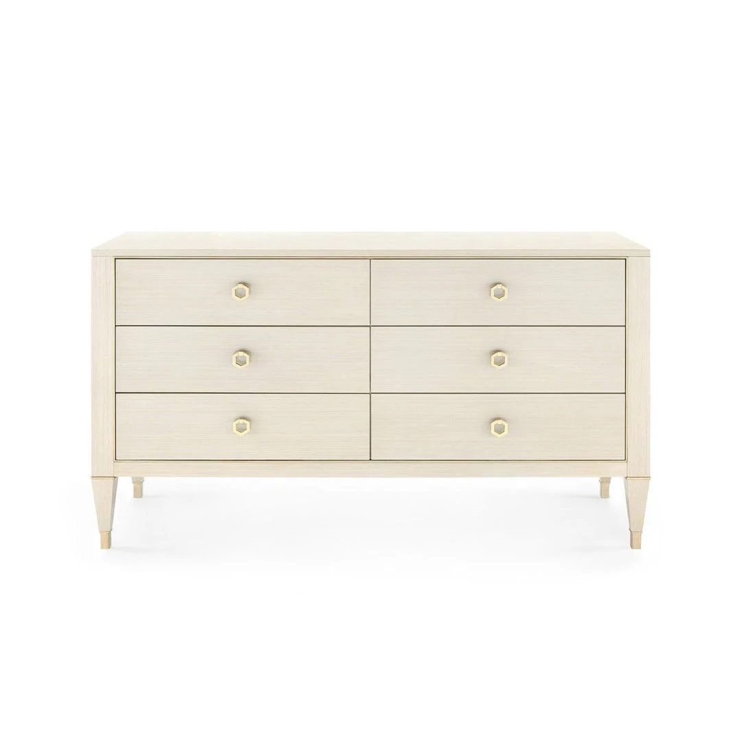 Bungalow 5 - Morris Extra Large 6-drawer, Blanched Oak