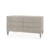 Bungalow 5 - Morris Extra Large 6-drawer, Taupe Gray
