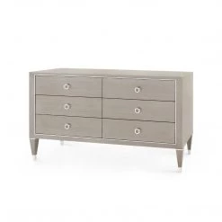 Bungalow 5 - Morris Extra Large 6-drawer, Taupe Gray