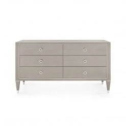 Bungalow 5 - Morris Extra Large 6-drawer, Taupe Gray