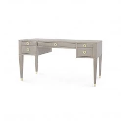 Bungalow 5 - Morris Desk, Taupe Gray